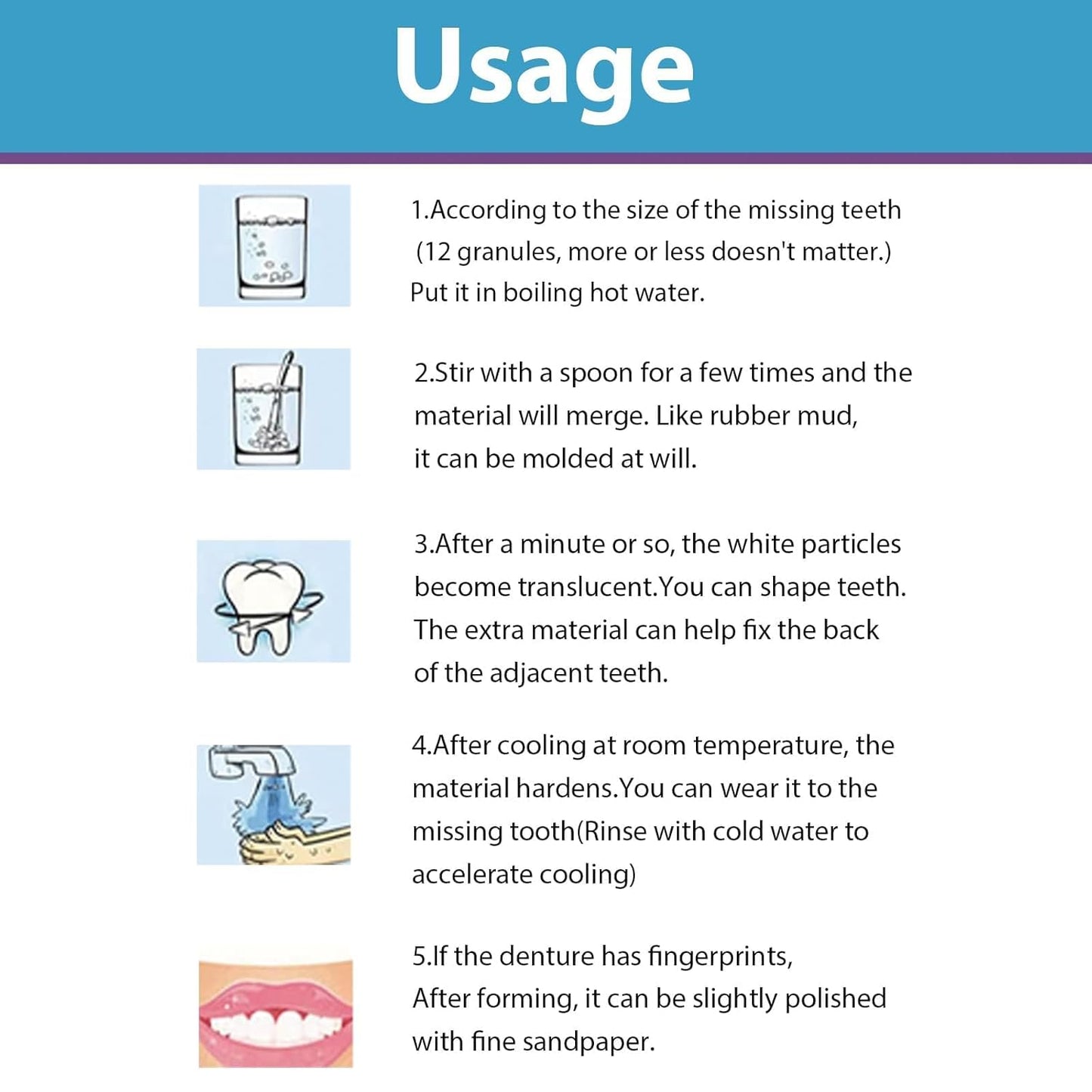 Temporary Tooth Replacement Kit