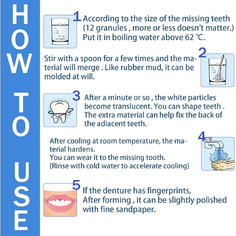 Temporary Tooth Replacement Kit